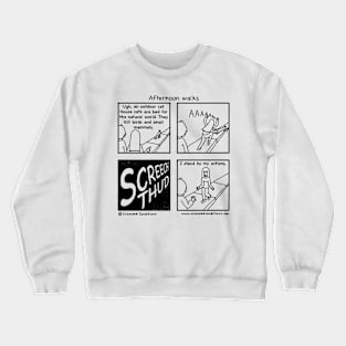 Afternoon walks Crewneck Sweatshirt